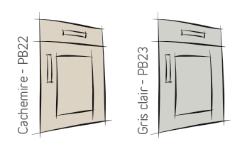 Cachemire / Gris clair Cachemire / Gris clair